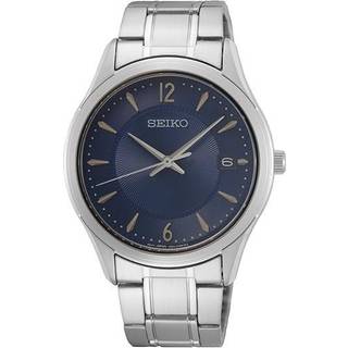 Seiko Conceptual Quartz Blue Dial Steel Bracelet Men's Watch SUR419P1