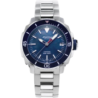 Alpina Seastrong Diver Comtesse AL-240MPN2VC6B - Dame - 34 mm - Analog - Quartz - Safirglas