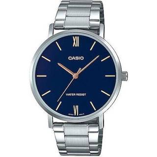 Casio Herre Sølv Ur (Ø 40 mm) - Stilfuld Unisex Ur