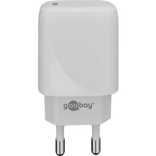 Goobay USB-C PD Hurtiglader, 20W - Hvid
