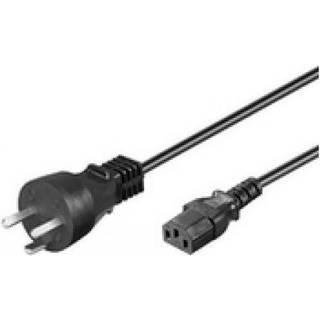 230V data strømkabel med DK EDB jordstik (Type-K C13) | 5 meter