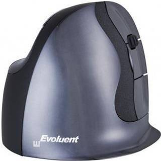 Bakker Elkhuizen Evoluent D Small - mouse - Vertical mouse - 6 knapper - Sort