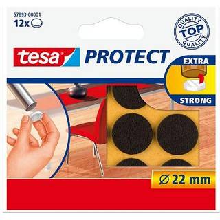 Tesa Filtpuder Hvid Ø22 mm 12 stk