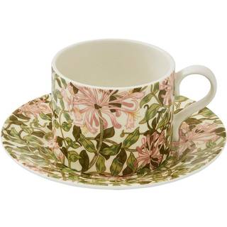 Spode Honeysuckle tekop med underkop 28 cl Multi
