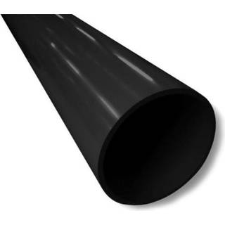 Plastmo plast nedløbsrør ø90 mm - 3 meter i sort