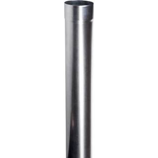Plastmo nedløbsrør 3 Ø90mm zink 6024050