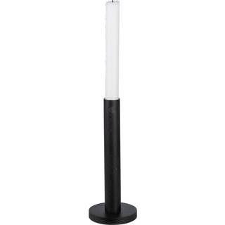 Ernst Lysestage 20 Cm - Lysestager Træ Sort - 152505
