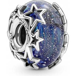 Pandora Charm - Galaxy Blue & Star - 790015C00 - blau