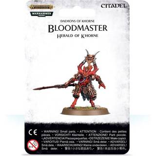 Games Workshop Warhammer Aos & 40K - Daemons of Khorne Bloodmaster Herald fra Khorne