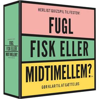 Quizspil - Fugl Fisk eller Midtimellem - Gæt løs