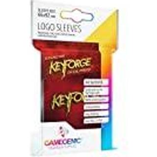 KeyForge Logo Sleeves - Red (66x92mm)