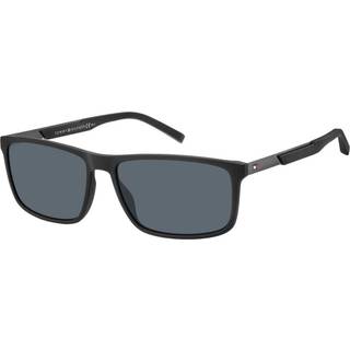 Tommy Hilfiger TH 1675/S 003/IR 59 Solbriller Mænd Black - Matte Black - 59mm