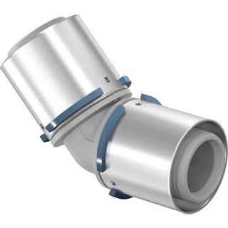 Uponor Presbøjning ppsu uponor 45° 75 x 75 mm