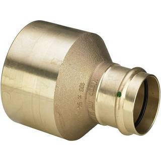 Viega Sanpress XL reduktion 88,9 x 76,1 mm rødgods