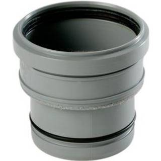 Uponor PP erstatningsmuffe 75mm, grå