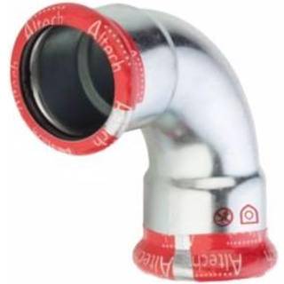 FZ press bøjning 22mm 90°. Til varmesystemer. Muffe-muffe. M-bakke