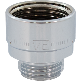 Oras Overgangsstykke 3/4" x 1/2" med kontraventil, krom