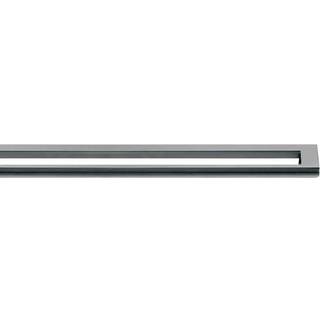 Unidrain 1910 Highline ramme, 800 mm, højde 15 mm, Børstet stål