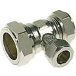 Tee 12 mm forkromet Kompressions Fittings