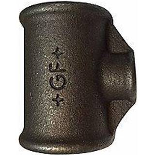 +Gf+ T-Stykke Sort 1 1/2X1/2X1 1/2 Gf Georg Fischer
