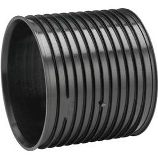 Uponor IQ dobbeltmuffe 684mm, DN600, sort PP SN8