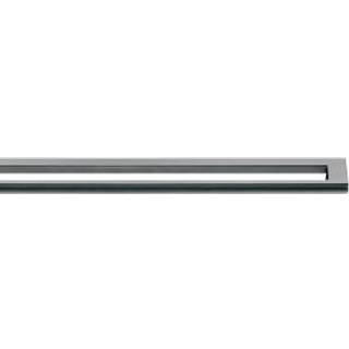 Unidrain 1910 Highline ramme, 700 mm, højde 12 mm, Børstet stål