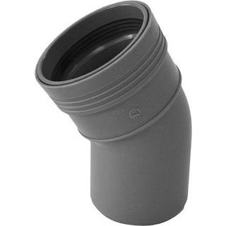 Wavin Pp Bøjn 30Gr 75Mm M/1Mf Grå