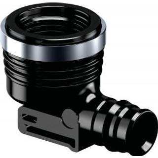 Uponor q&e vinkel 90° med muffe ppsu sort 16 mm x 12