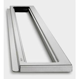 Unidrain Classicline Ramme Linje Væg 1000 Mm H 8 Mm Børstet stål