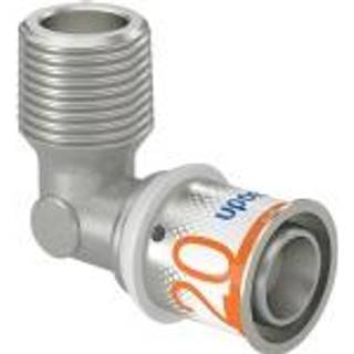 Pres Vinkel M/Nippel 20X1/2" Uponor