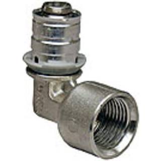 Uponor s-press plus presvinkel 90° muffe/muffe 25 mm x 1