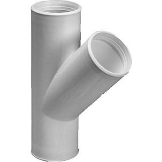 Purus grenrør 45° 32 mm hvid pp/tpe