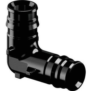 Uponor q&e vinkel 90° ppsu sort 16 mm