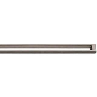 Unidrain Classicline Ramme Linje Væg 1000 Mm H 12 Mm Børstet stål