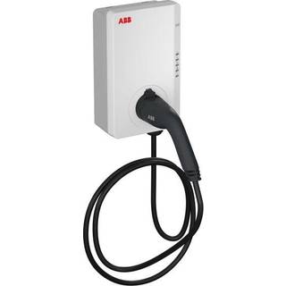 ABB AC ladestander 11 kW - Type 2 - 5 meter ladekabel - LAN + WiFi + Bluetooth - RFID-læser - TAC-W11-G5-R-0