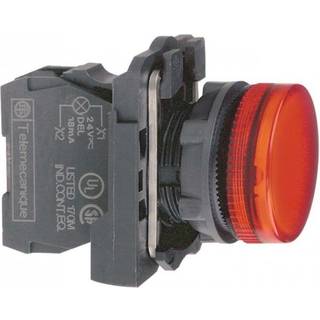 Schneider Electric Lampe m/LED komp rød 230-240VAC
