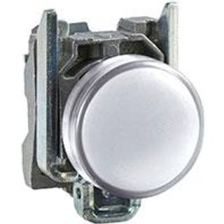 Schneider Electric Lampe komplet hvid 24 V AC/DC med LED uden trafo