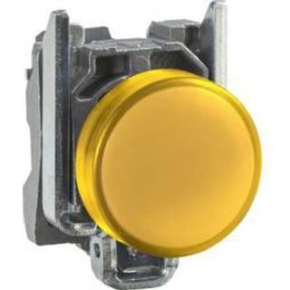 Schneider Electric Lampe komplet gul 24 V AC/DC med LED uden trafo