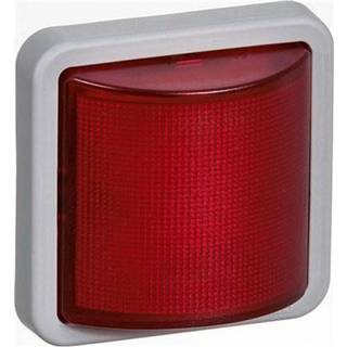 LK OPUS 74 Industri signallampe LED 230V konstant/blink 1 modul, rød