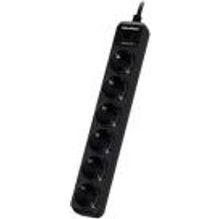 CyberPower Essential B0620SC0-DE Strømstødsbeskytter 6-stik 10A Sort