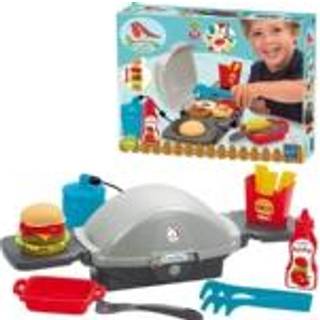 Ecoiffier - Gasgrill m. burger og tilbehør - 19 dele