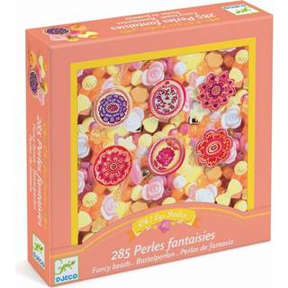 Plastperler - Blomster, 285 stk.