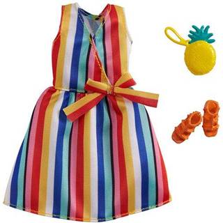Barbie Fashion Pack: Brude outfit dukke med brudekjole sl?rsko halsk?de armb?nd og buket gave til b?rn 3 til 8 ?r
