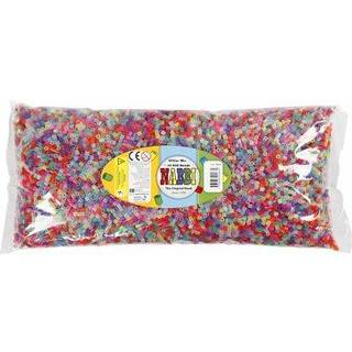 Nabbi Rørperler | 30000 stk. | Glitterfarver