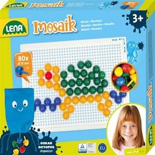 Lena Mosaik Perlesæt 80 stk. 15mm