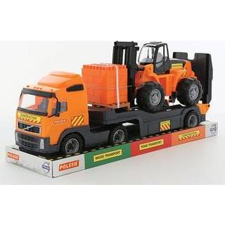 Polesie Volvo Lastbil med med trailer og gaffeltruck 1:16 [Levering: 1-2 dage]