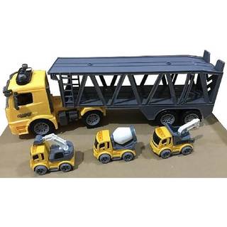 Contruck, autotransporter m/ lys og lyd, 1:14 [Levering: 1-2 dage]