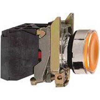 Schneider Electric Lampetryk komp gul 24VAC/DC med LED NO+NC