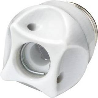 Siemens Sikringshoved d02 porcelæn blomb.