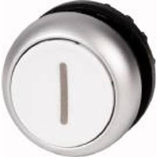 Eaton Trykknap, ø 22 mm, plastic, hvid, ip67